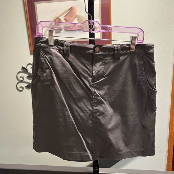 Eddie Bauer Charcoal Gray Skirt Size 4 #DO189 - Picture 1 of 7